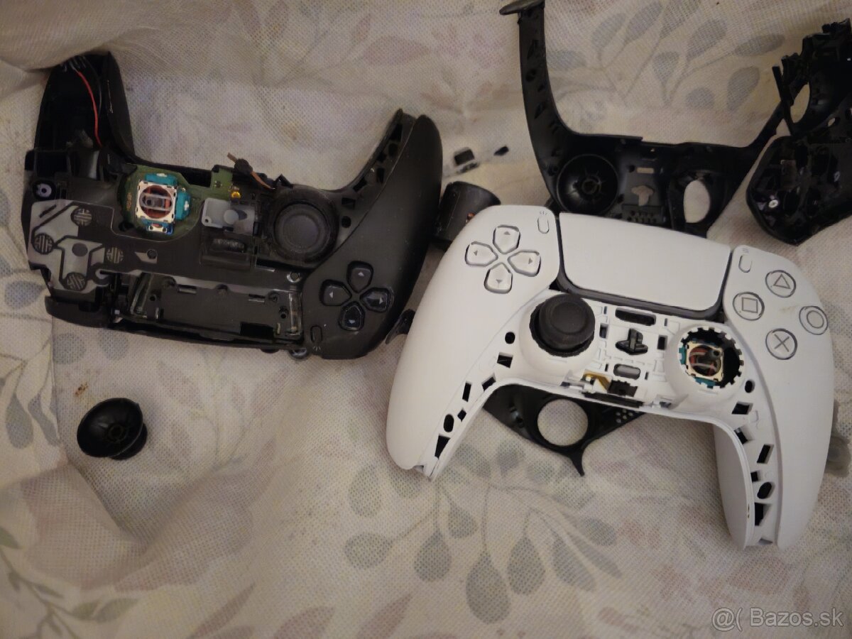 2x ps5 dualshock na nahradne diely