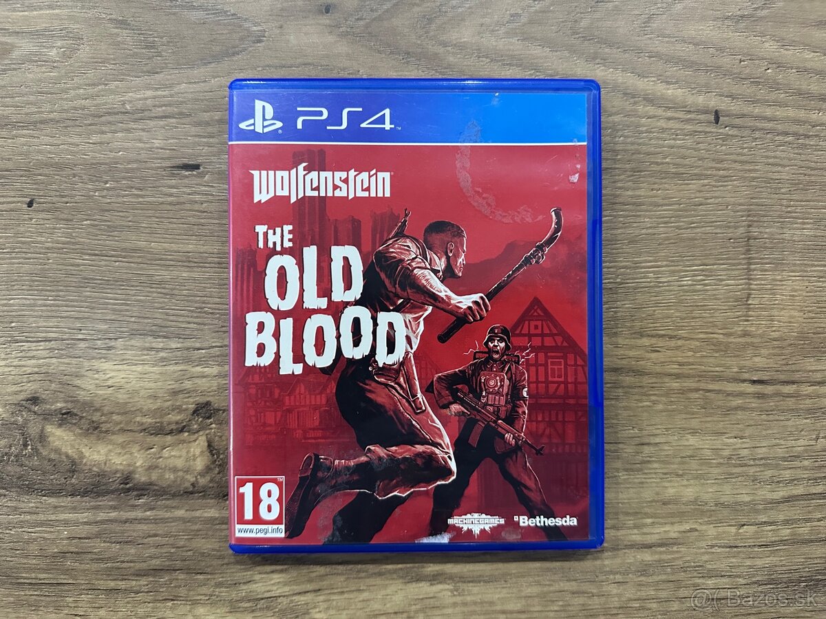 Hra na PS4 - Wolfenstein The Old Blood