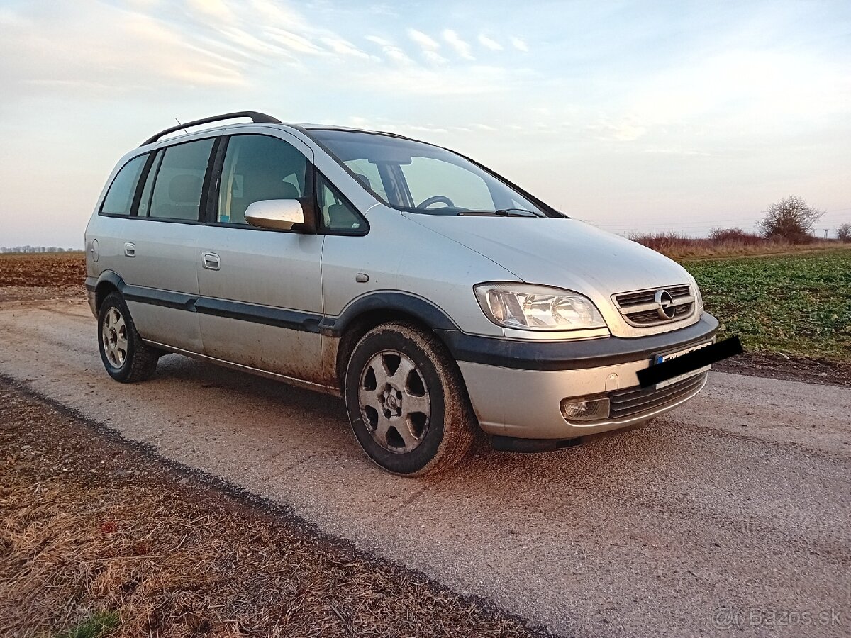 Opel zafira A 2.0 tdi, 7 miest., tažne