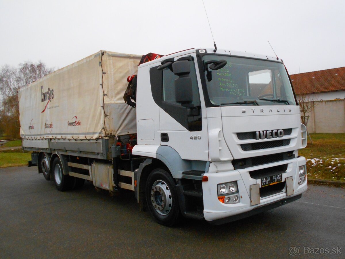 IVECO STRALIS ACTIVE TIME 6X2 s H. Rukou