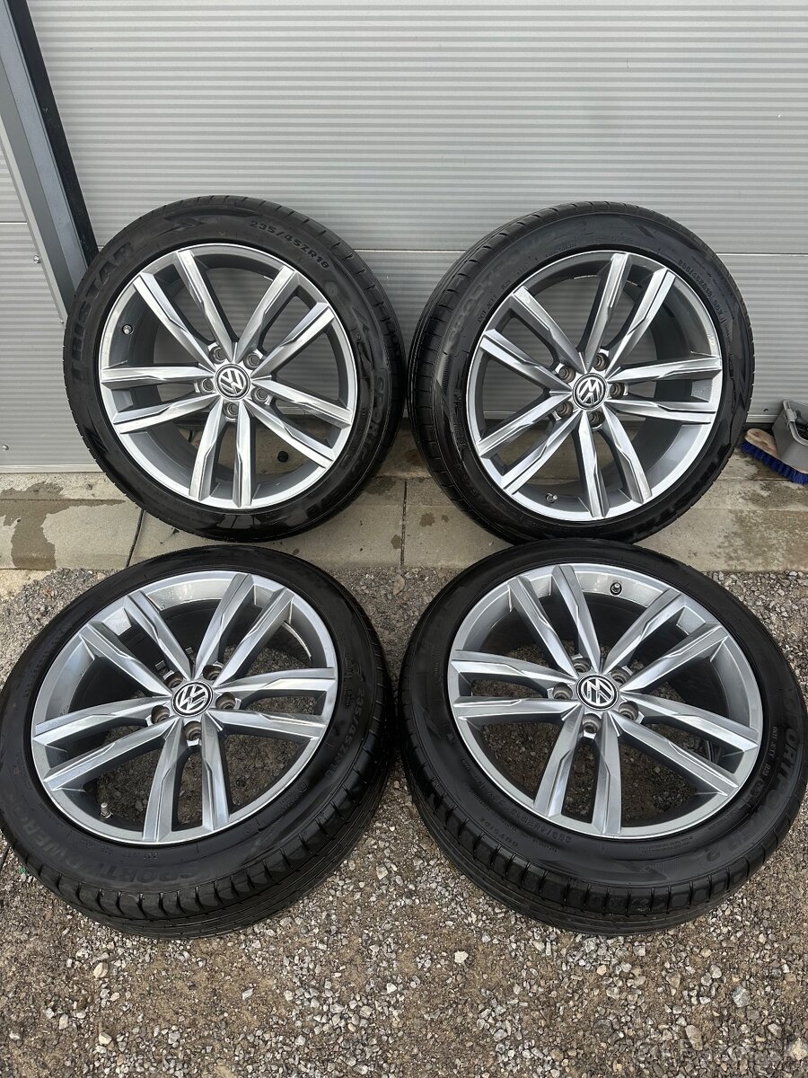 Predám original kolesa Vw 5x112 r18