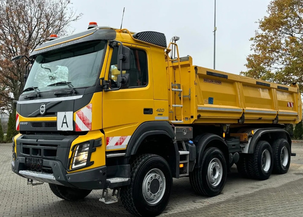 9031 - Volvo FMX 420 - 8x6 – Meiller S3 + Bordmatik – EURO 6