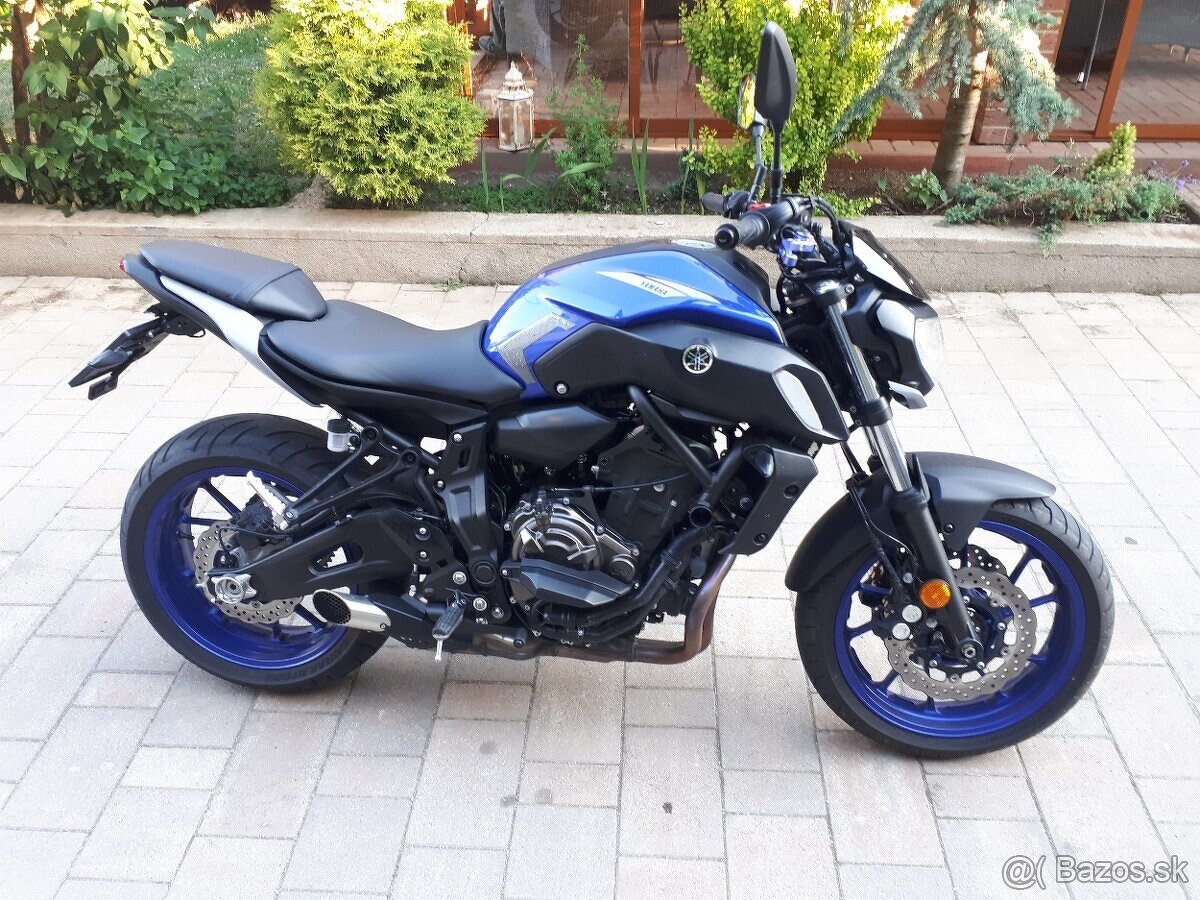 Yamaha MT 07 2020 ABS, 55 kw, 1. majiteľ