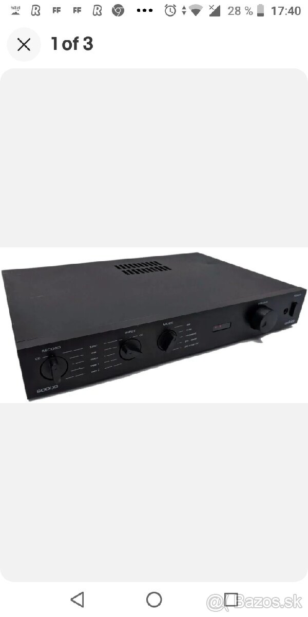 Predám AMP zosilovač audiolab 8000s a fm denon tu580rd 0