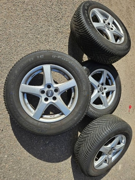 zimní Alu kola O.Z. Opel Mokka 5x105 6,5jx16 et38