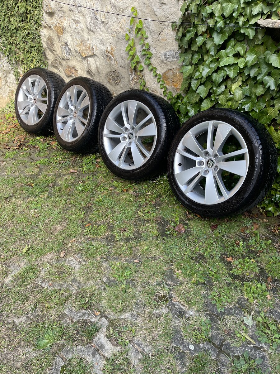 5x112 r18 235/45r18 skoda zenith