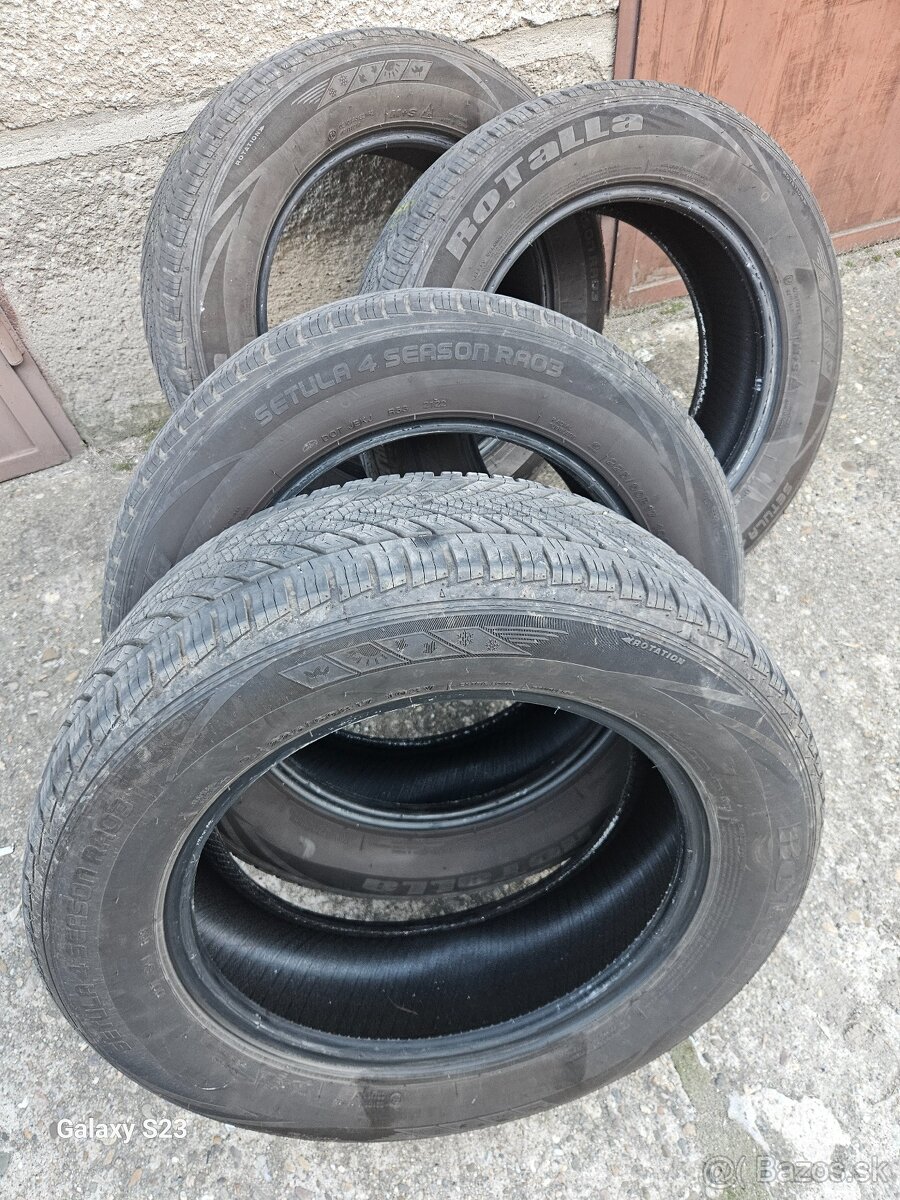 predam celorocne pneu 225/60 R17 vyrobene 22