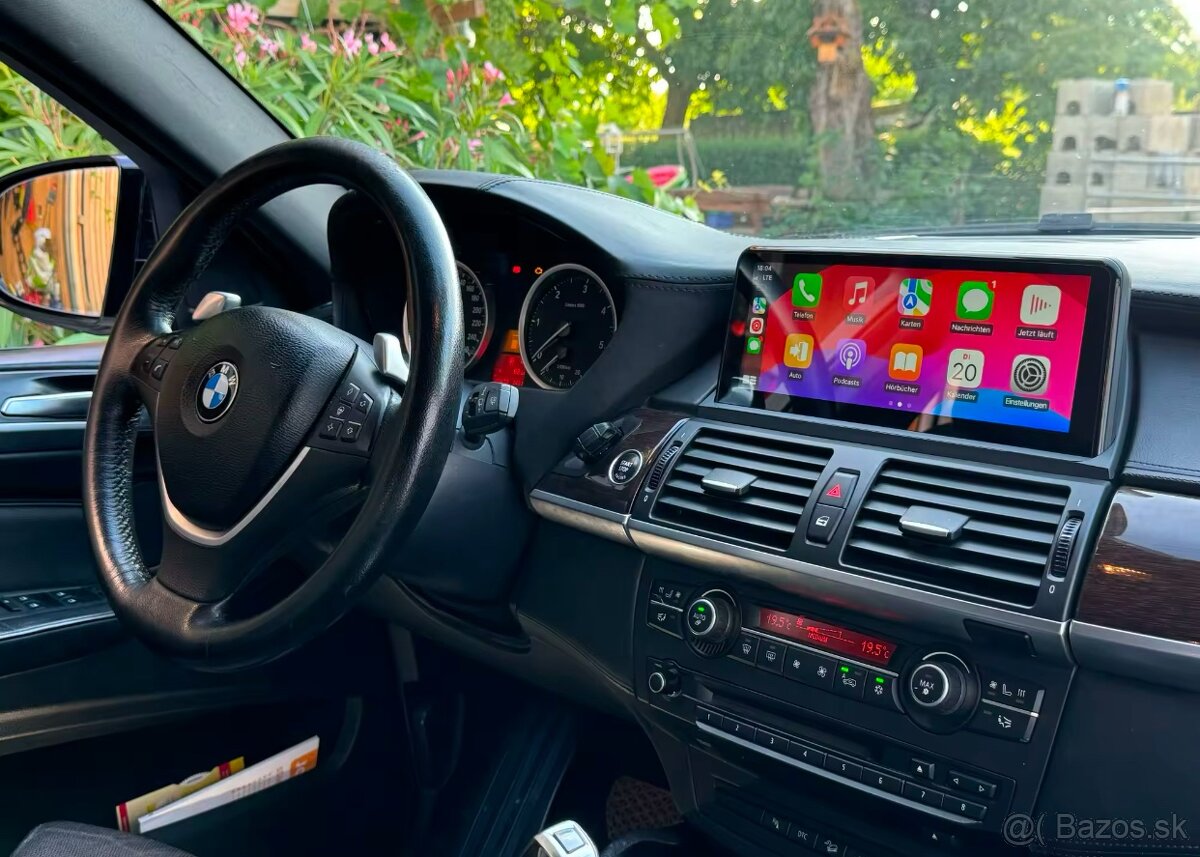 Android autorádio BMW X5 e70 s montážou