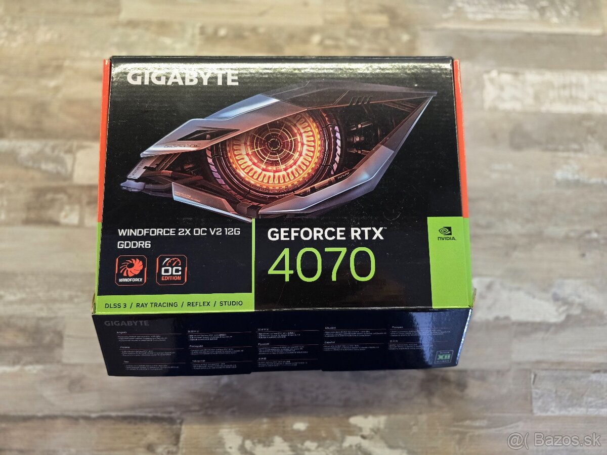 Gigabyte GeForce RTX 4070 WINDFORCE 2X OC 12 GB