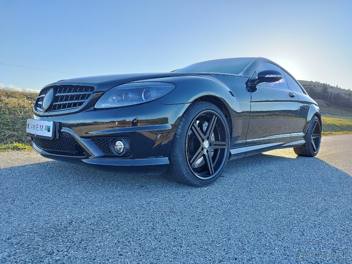 Predam vymenim Mercedes AMG CL63 black edition