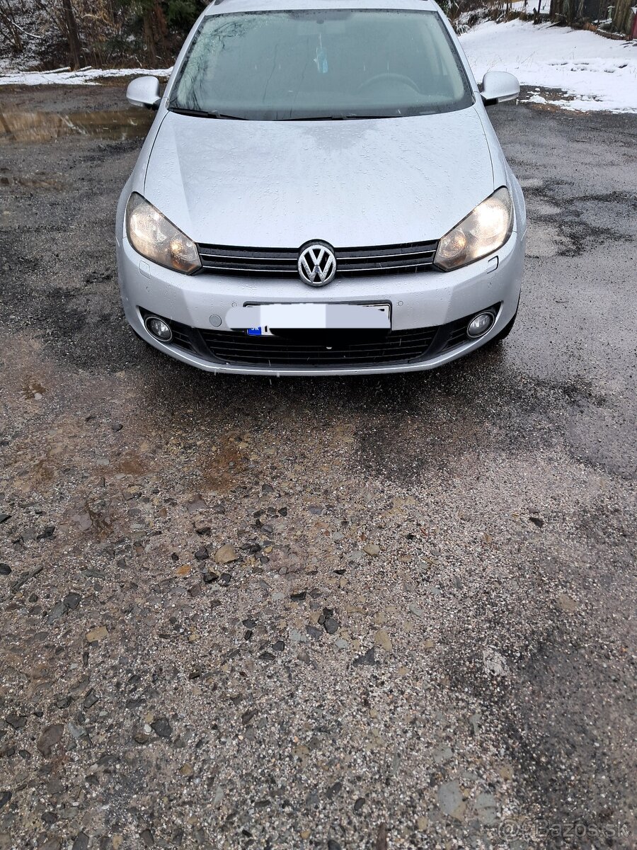 Golf 6 comby,1,6 TDI r,v 2011.  4x4