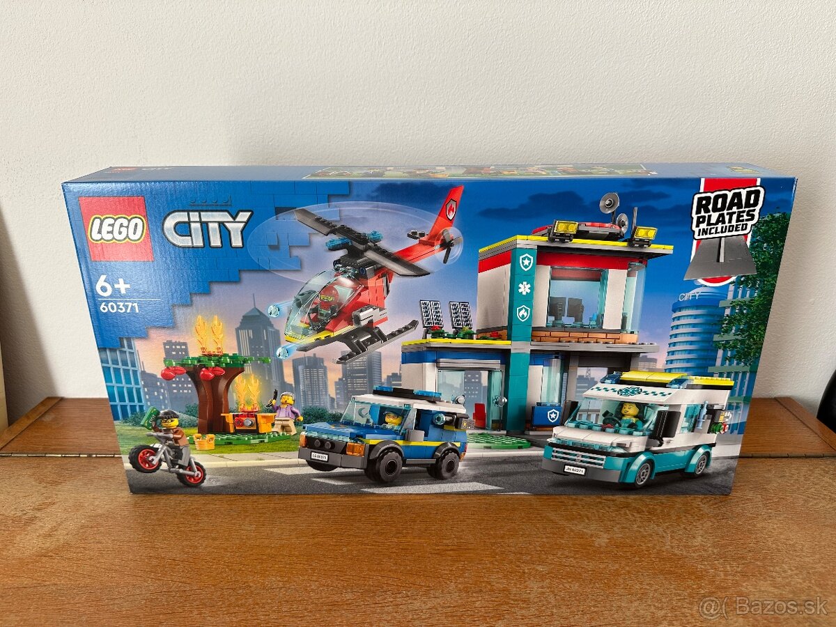 LEGO® City 60371 Zásahová centrála