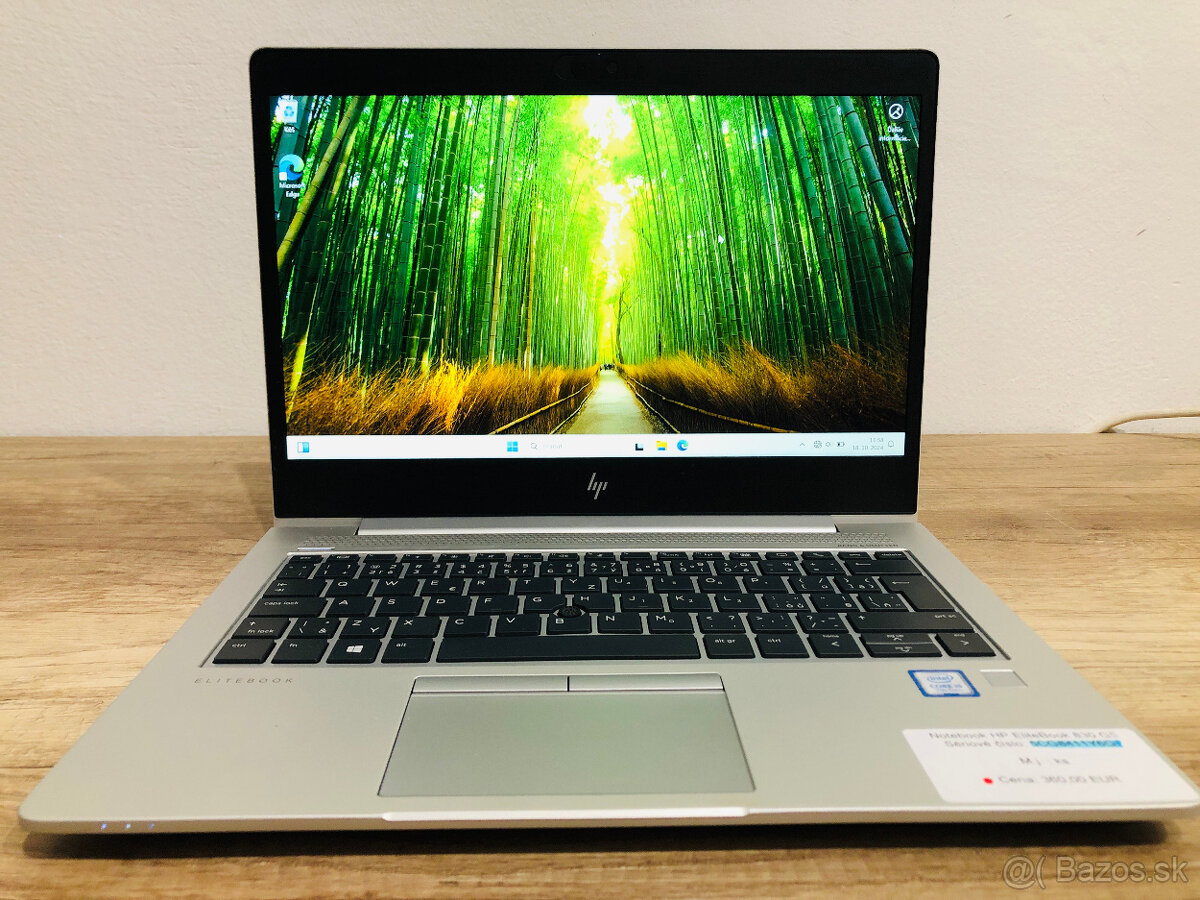 Predám HP EliteBook 830 G5 s 2 ročnou zárukou