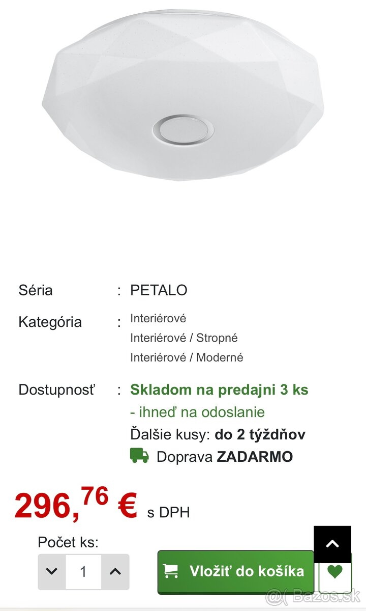 LED-POL svietidlo PETALO 80W DIM