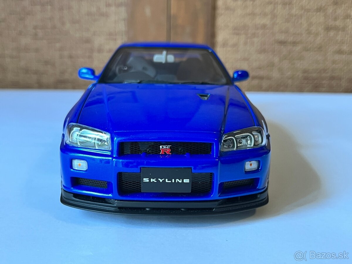 1:18 autoart nissan skyline GTR R34