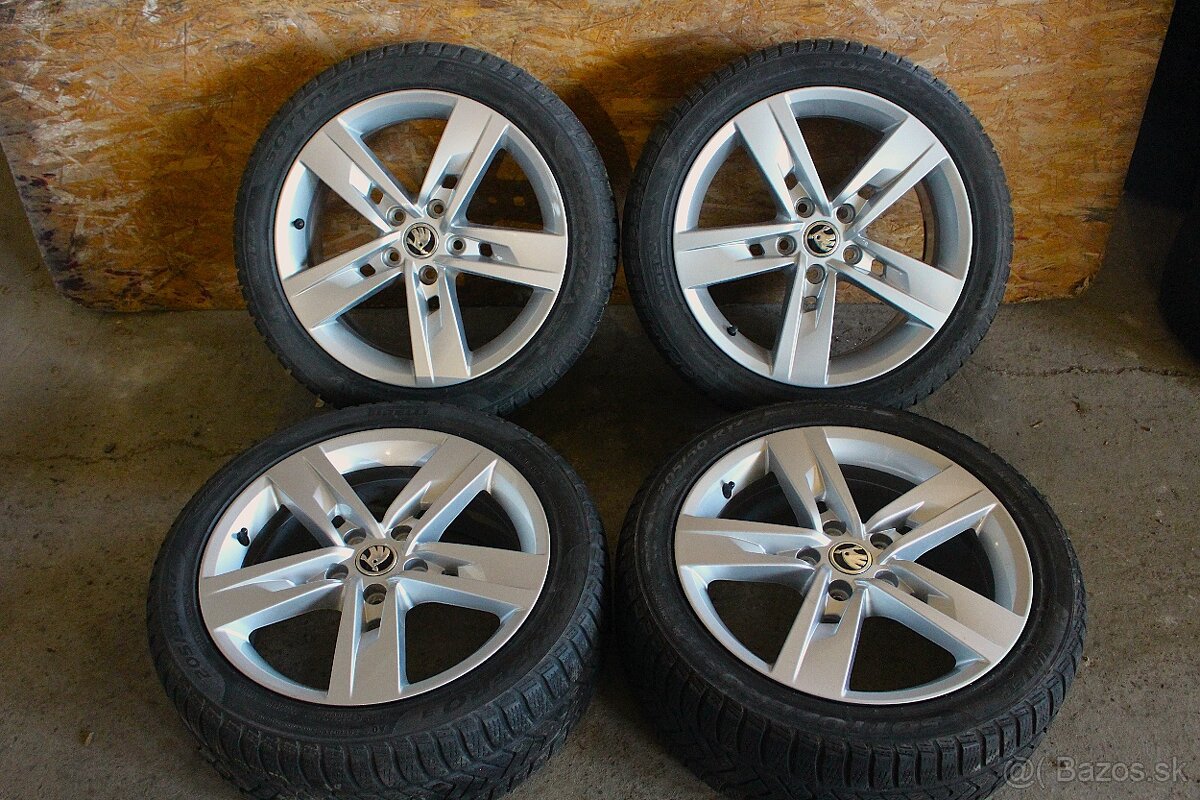 17".. 5x112 r17.....ORIGINAL...ŠKODA...OCTAVIA...ZIMNA.SADA