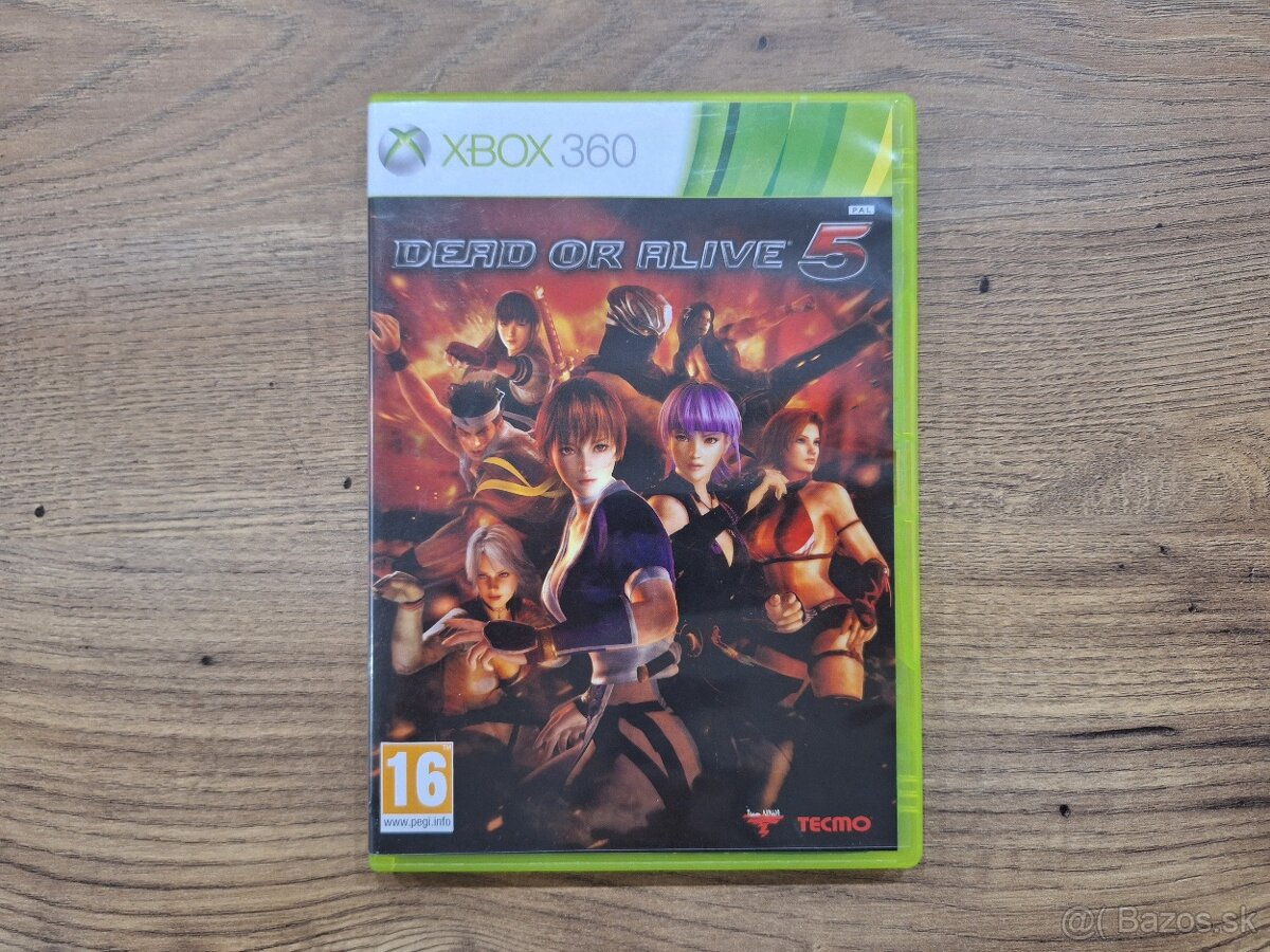 Dead or Alive 5 na XBOX 360