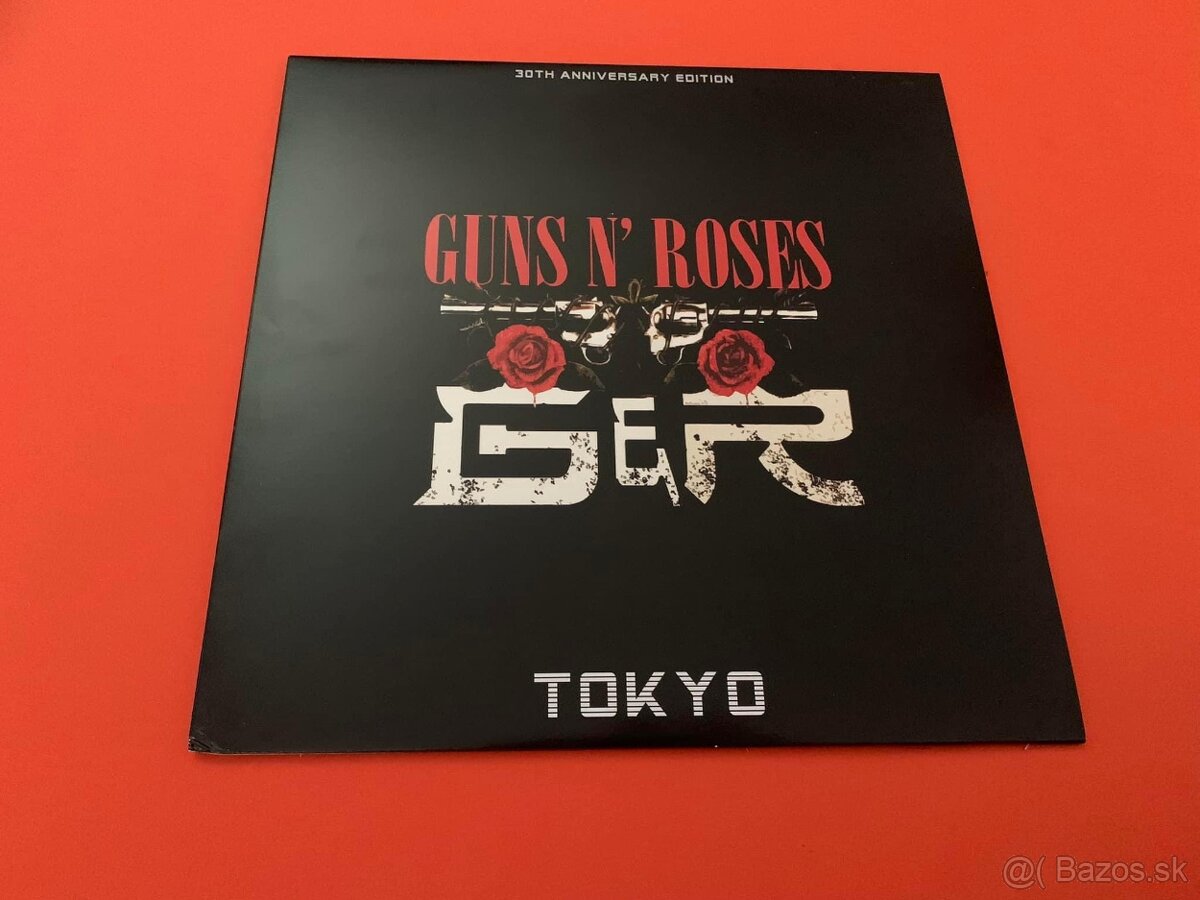 GUNS N ROSES -Live in Tokyo Nová 26€  Dobierka 5€