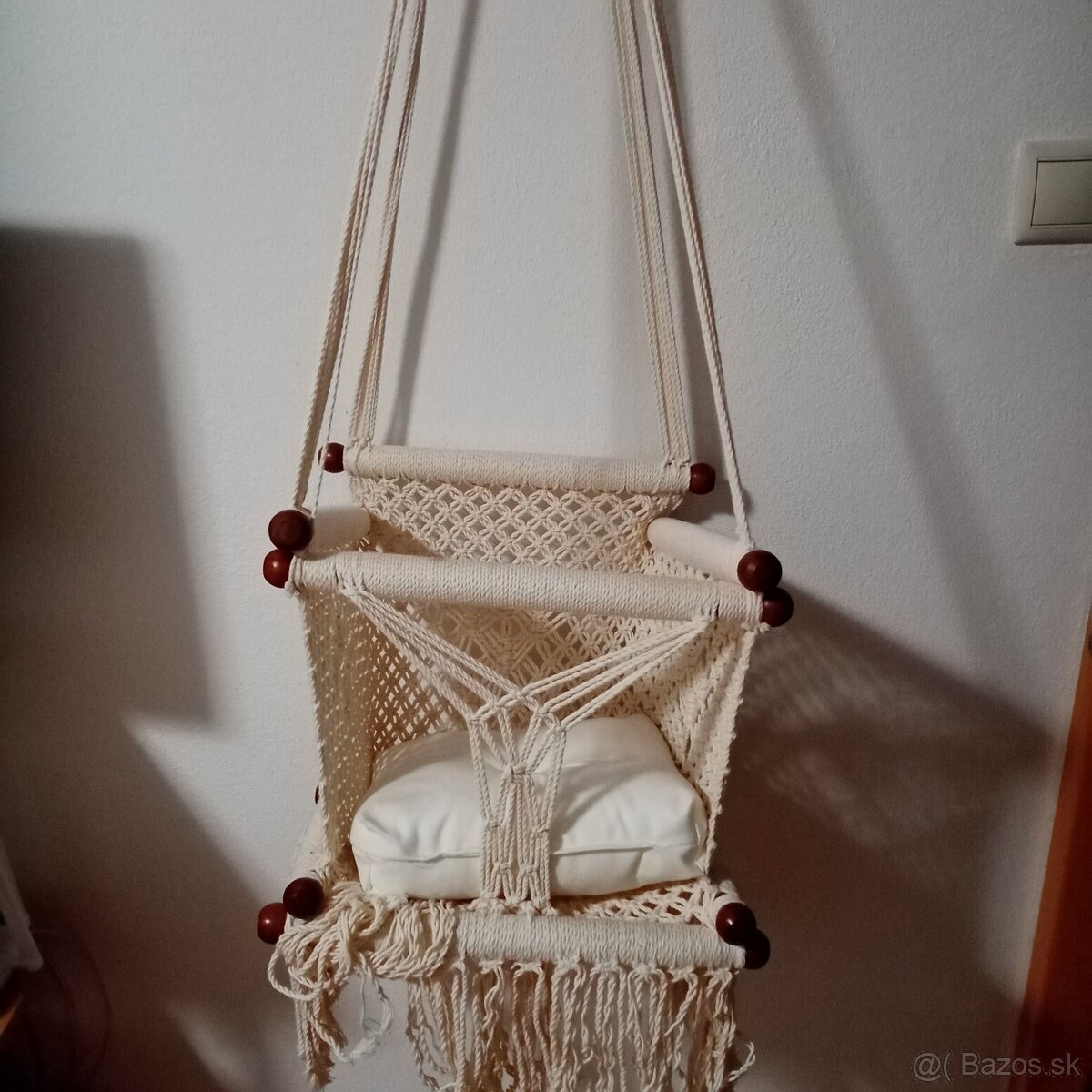 Hojdačka macrame