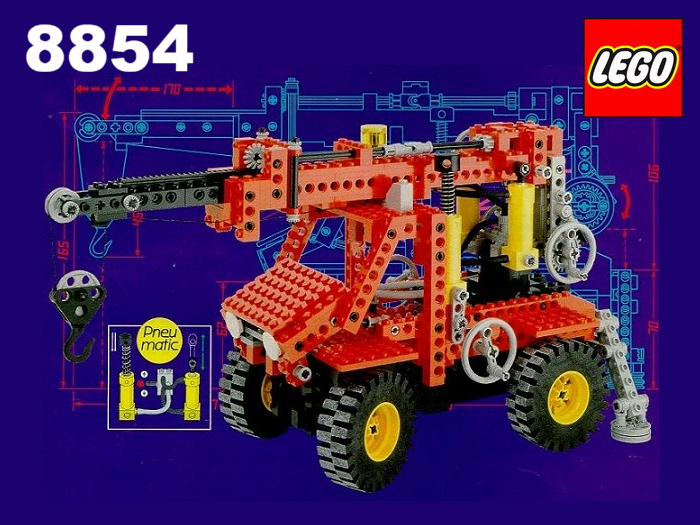 LEGO Technic 8854 - Unimog autožeriav