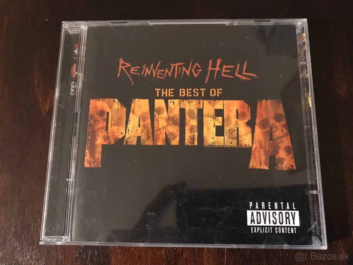 CD + DVD Pantera - Reinventing Hell