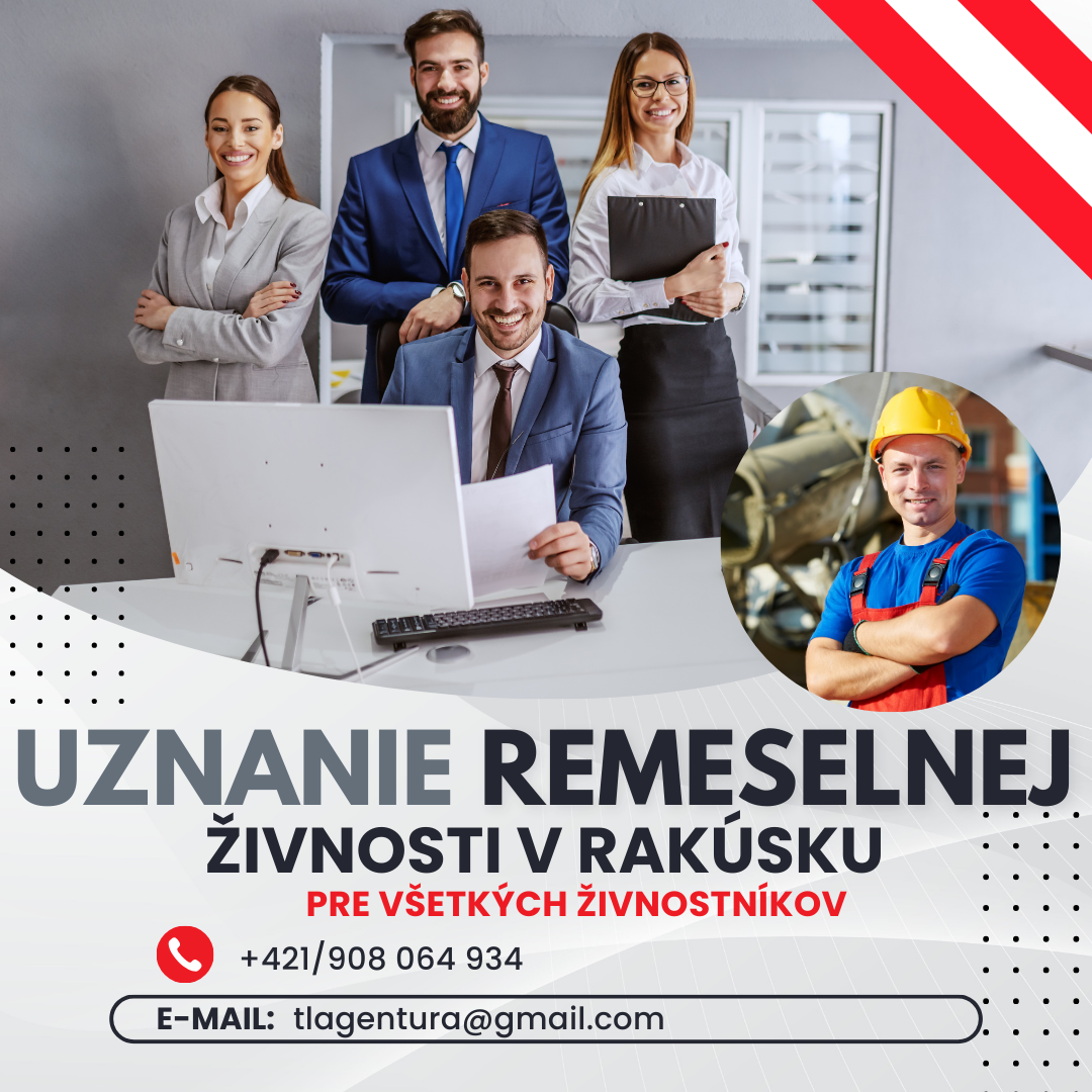 Uznanie Remeselnej Živnosti v Rakusku/Tlmočenie preklady