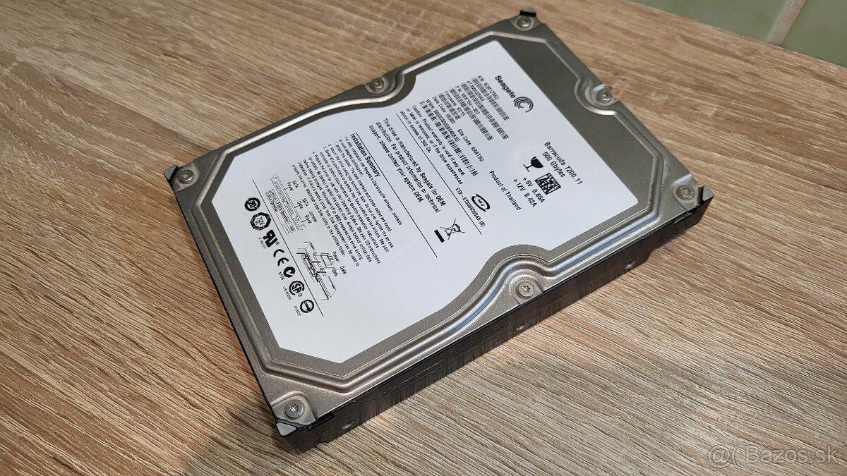 3,5" HDD Seagate 500GB, model ST3500320AS, zdravie 40percen