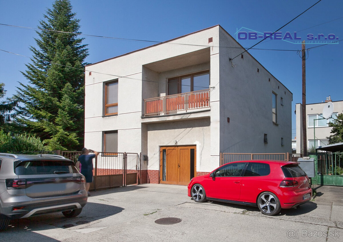 Predaj 1poschd. 5izb RD úžit.242m2 pozemok 673m2 dobrý stav