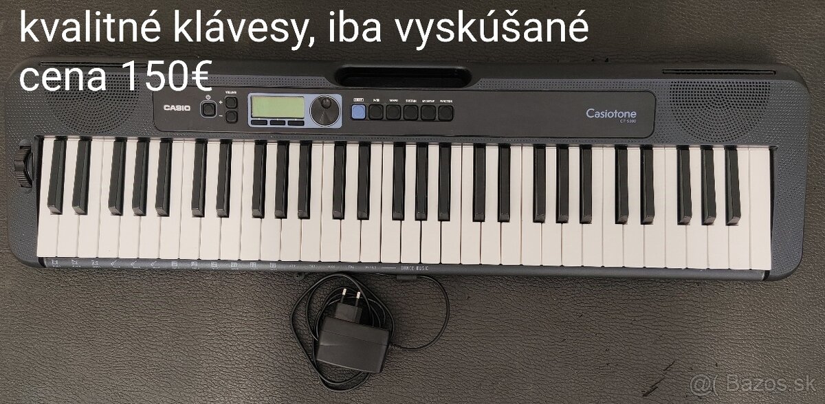 Elektrické klávesy Casio