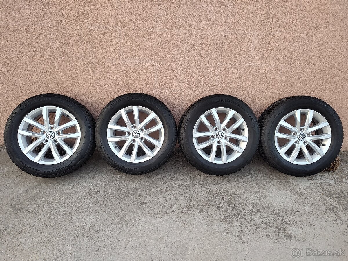 Predám Volkswagen Sepang 5x112 R16+pneu