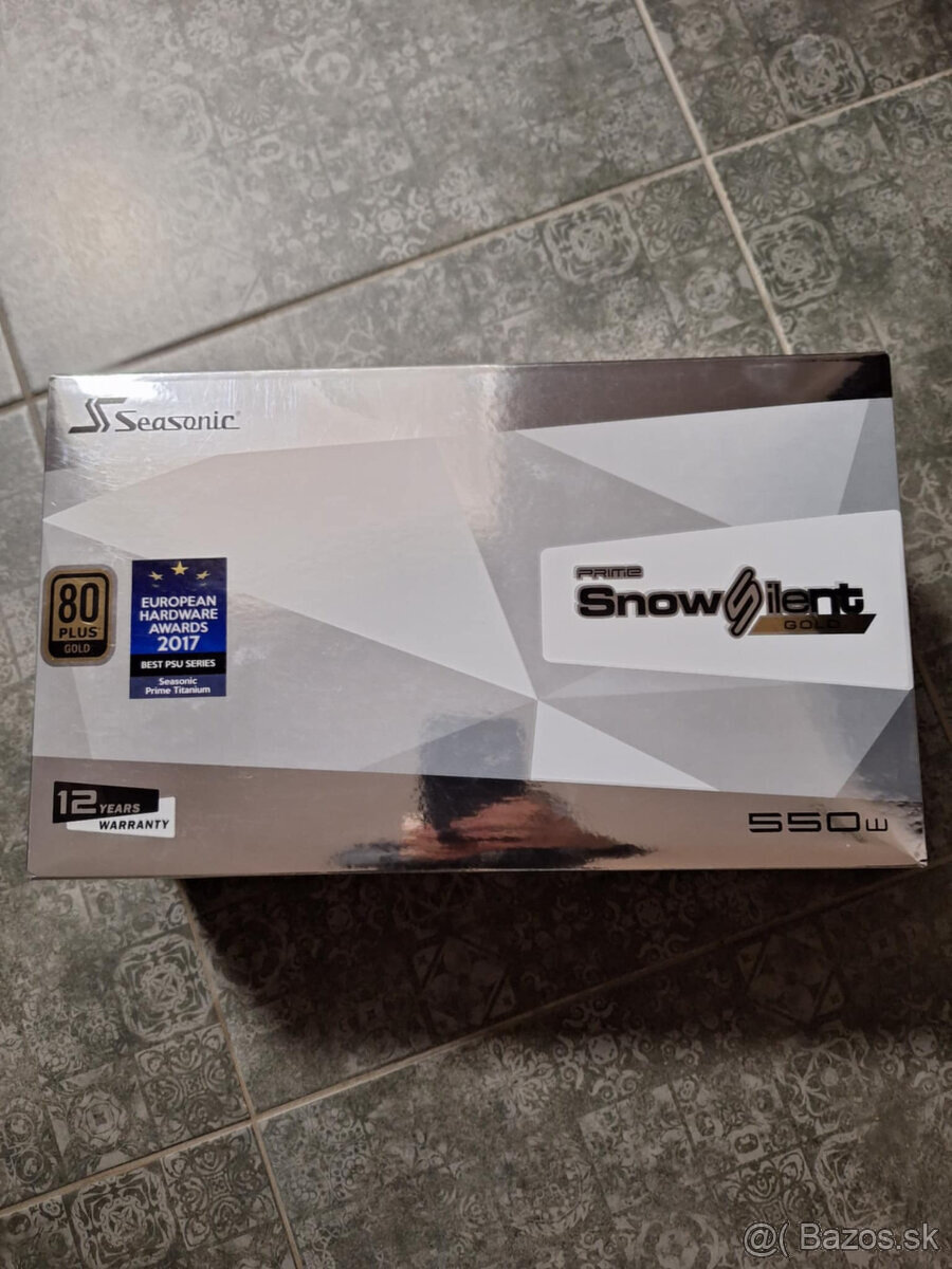 [NOVÝ, NEPOUŽÍVANÝ] - PRIME SnowSilent - Zdroj 550w