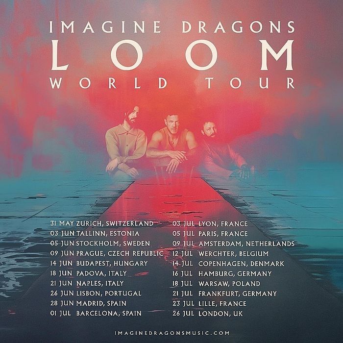 Imagine Dragons Stání Praha 11.6.2025