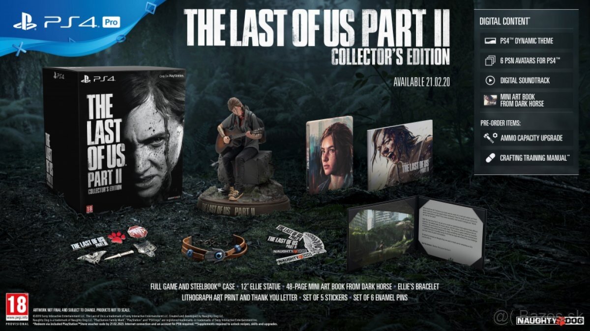 The Last of Us Part II Collector's Edition - PREDÁM