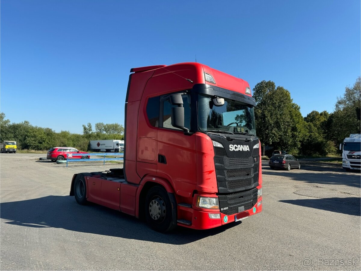 TAHAČ SCANIA S450 STANDART 2017 + RETARDER