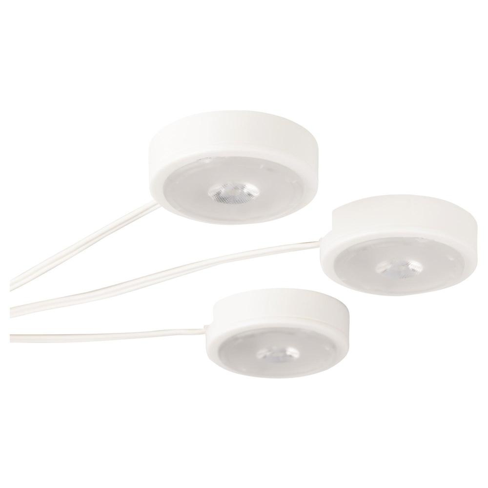 Predám 6 baleni LED troj-svetielok do skriniek IKEA Ledberg