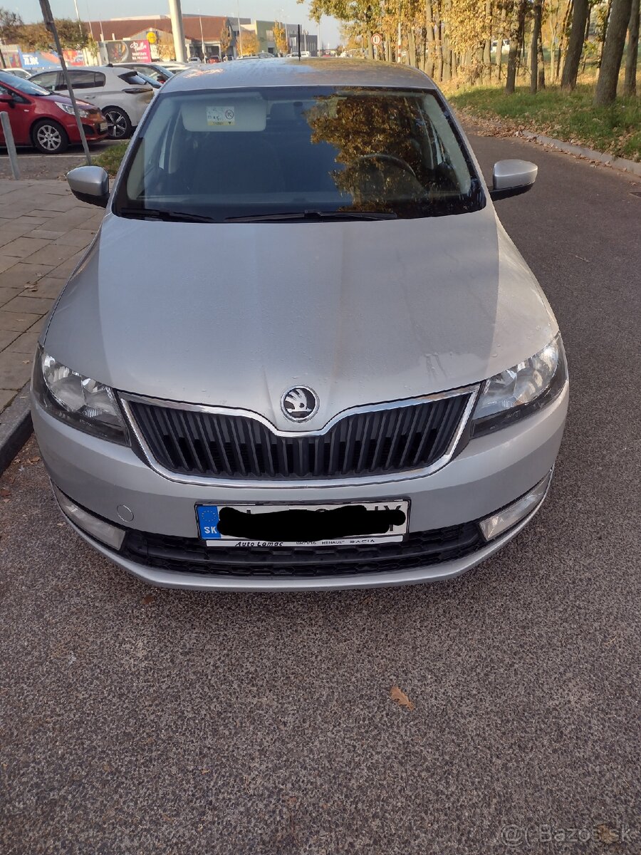 Škoda Rapid spaceback 1.2 tsi 63 kw r.v.2015