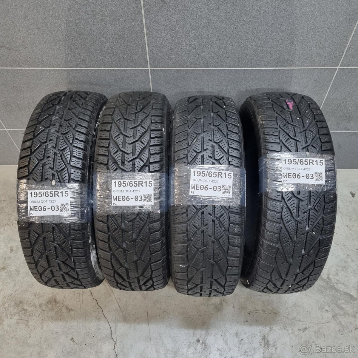 Zimné pneumatiky 195/65 R15 ORIUM DOT4223