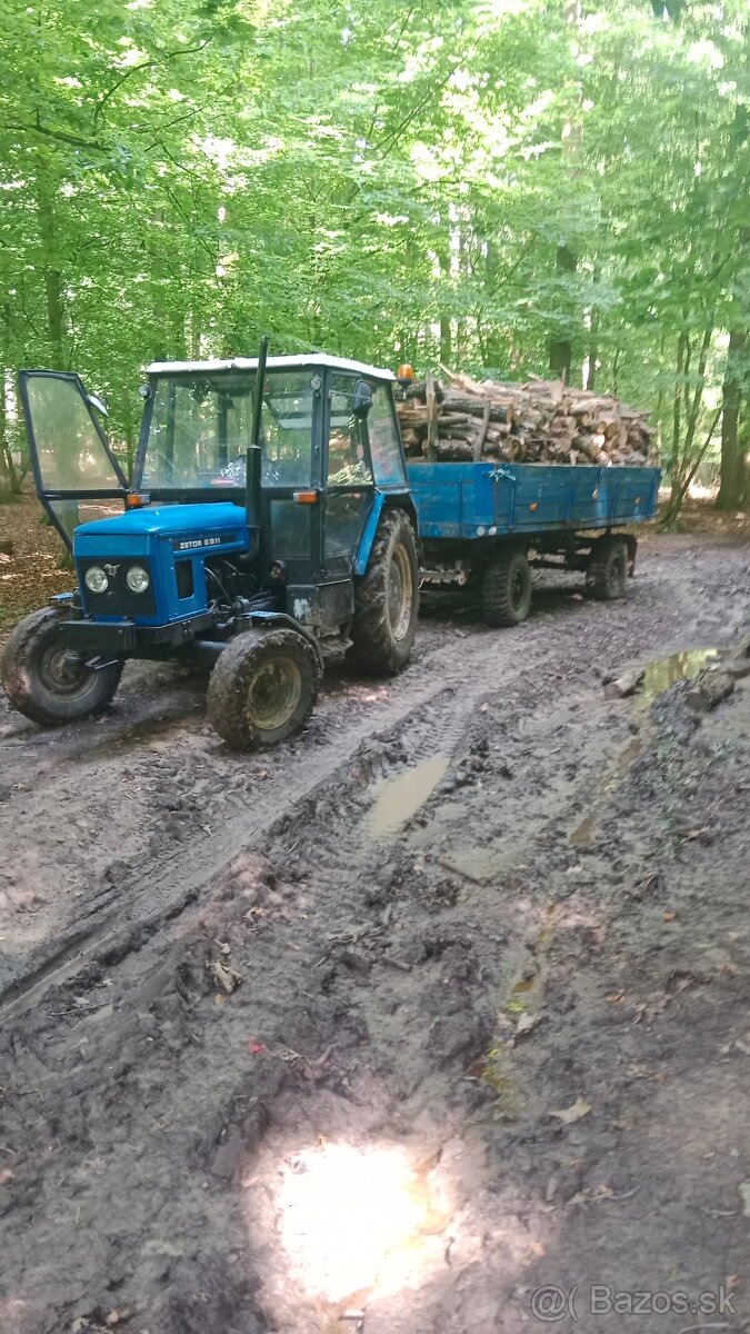 Ponúkam práce s Zetor Crystal 8011 a 6911