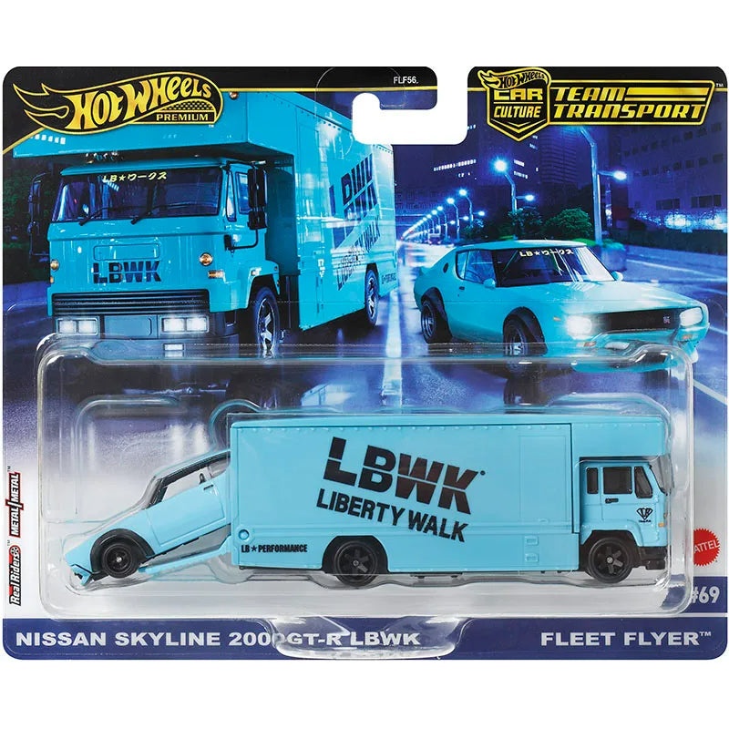 Hot Wheels Team Transport Nissan Skyline 2000 GT-R