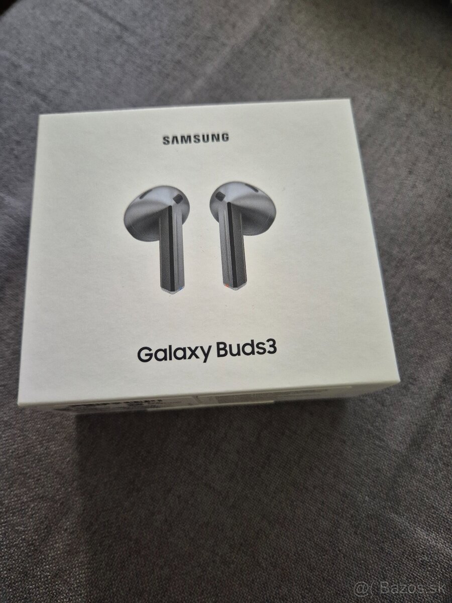 Samsung galaxy Buds 3 silver ešte nerozbalene a nepouživane