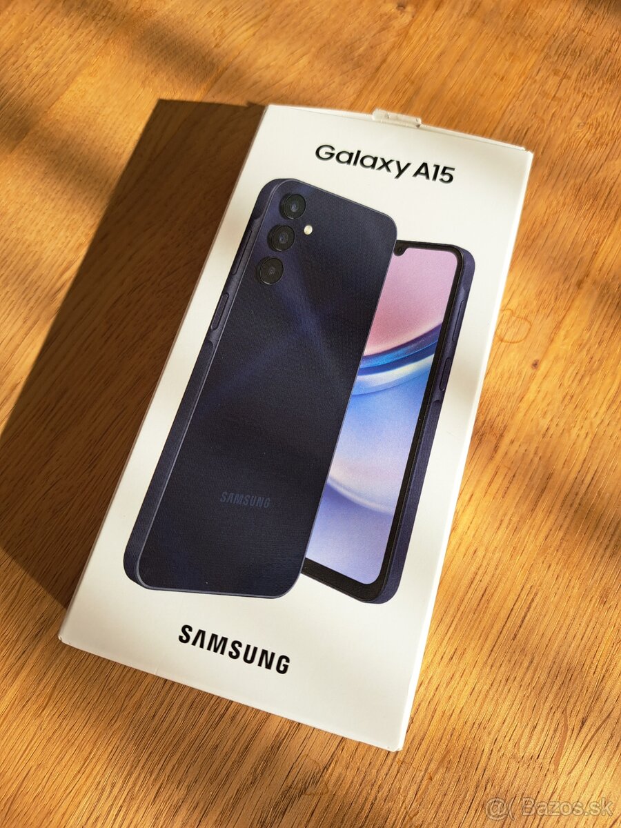 Samsung galaxy A15 Blue Black