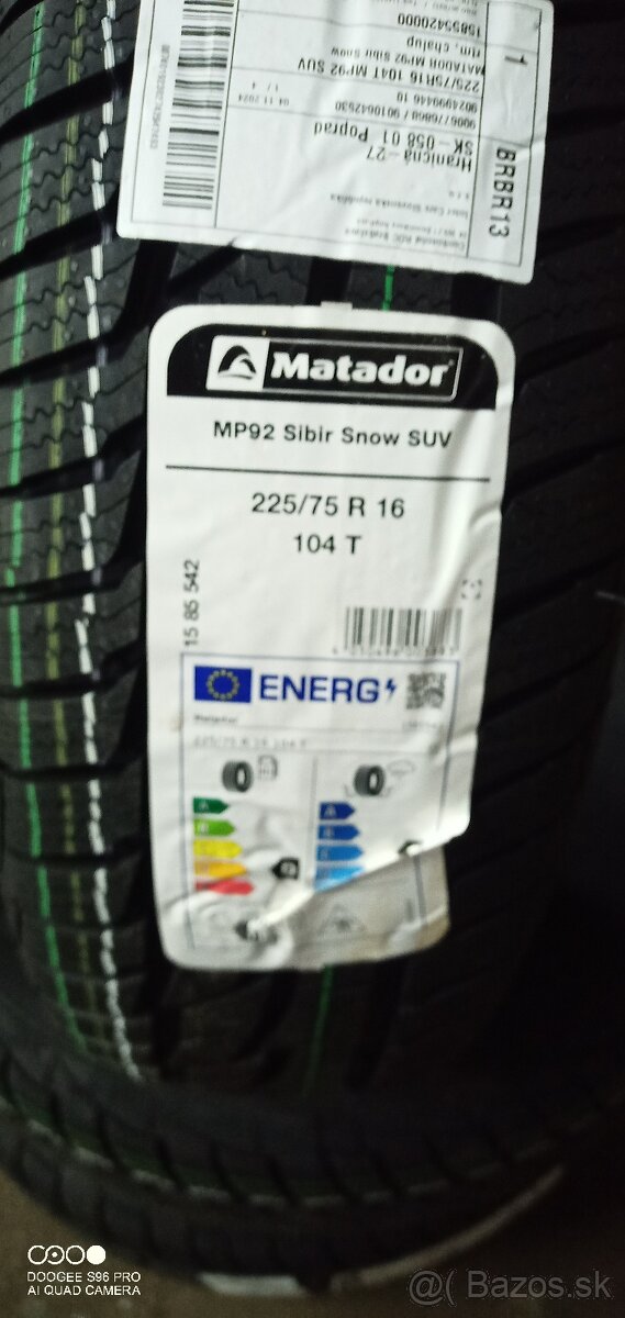 225/ 75 R16