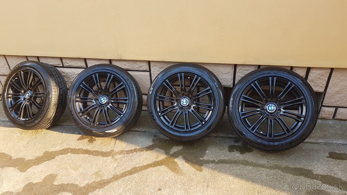 Elektrony 5x120 R17 a zimné pneu BMW 5XD