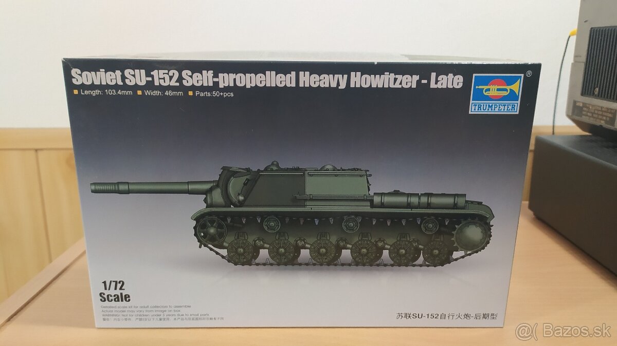 Kit SU-152 - 1/72 - WWII - Trumpeter