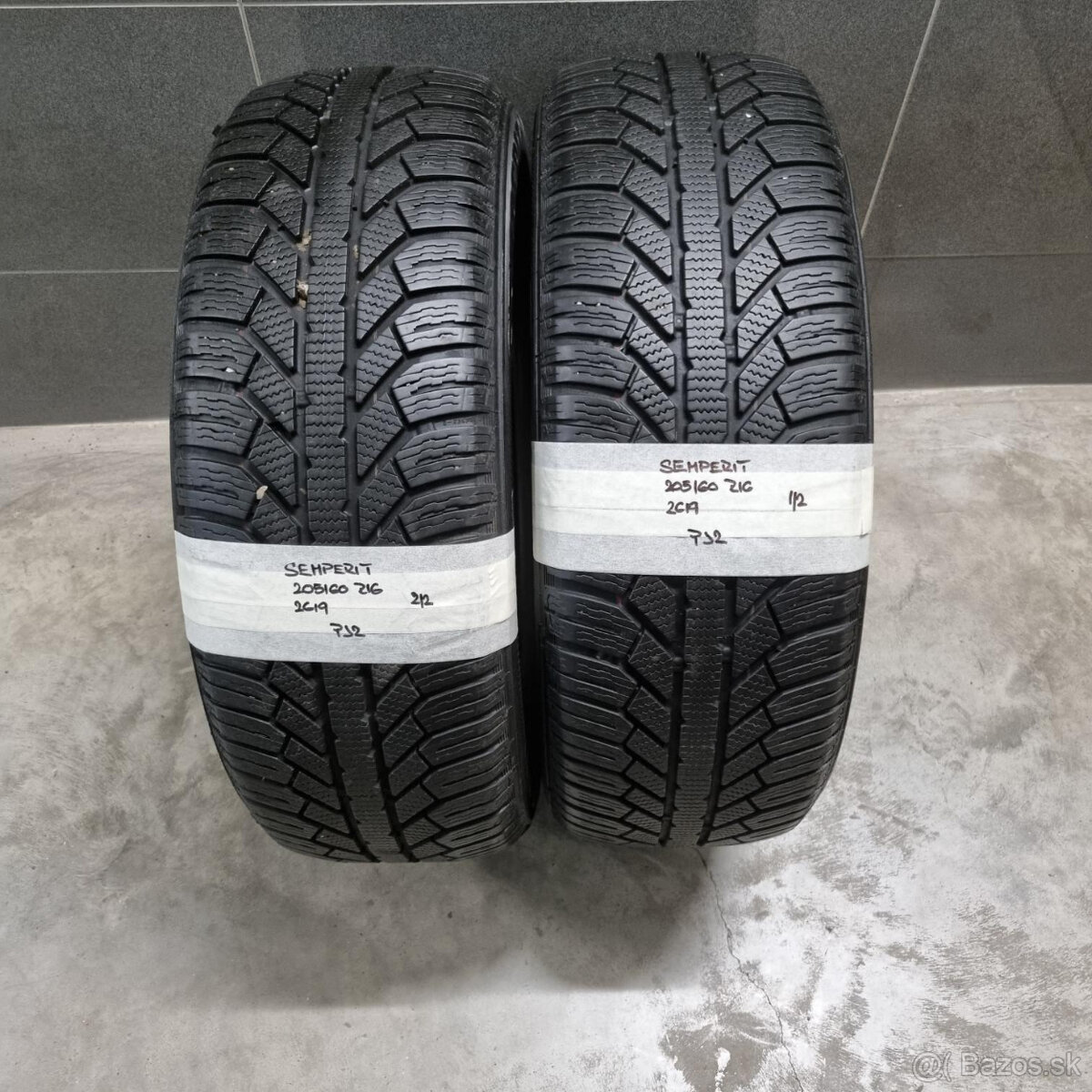 Zimné pneumatiky 205/60 R16 SEMPERIT DOT2617