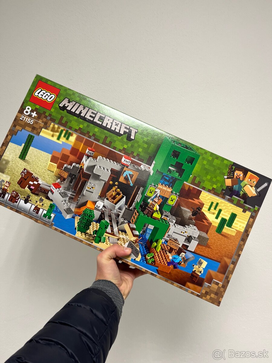 Lego minecraft creeper 21155