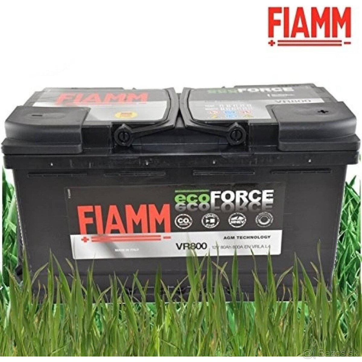 auto bateria Fiamm ECOFORCE AGM 12V 80Ah STOP START