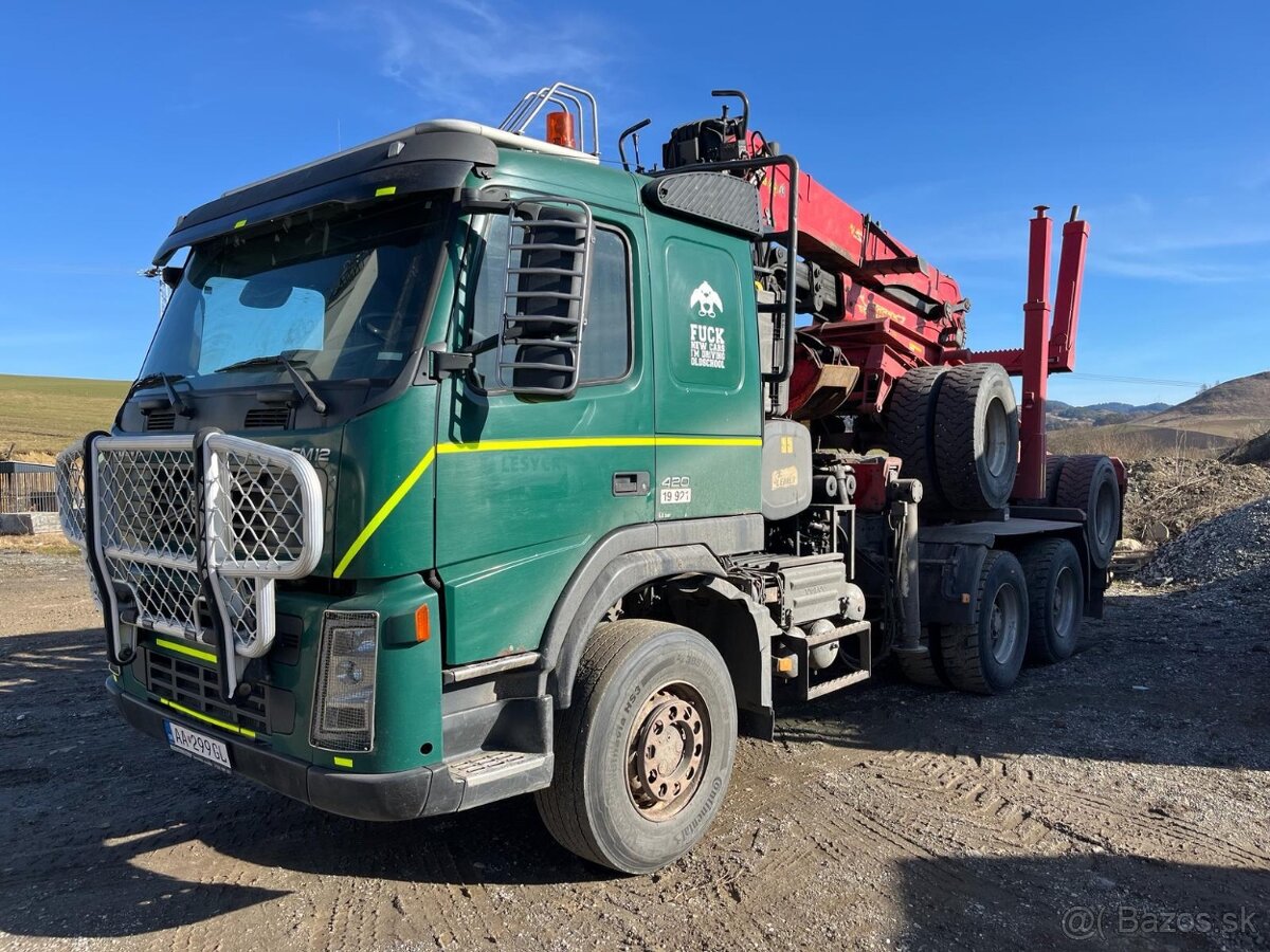 Lesovoz VOLVO FM12 6x6