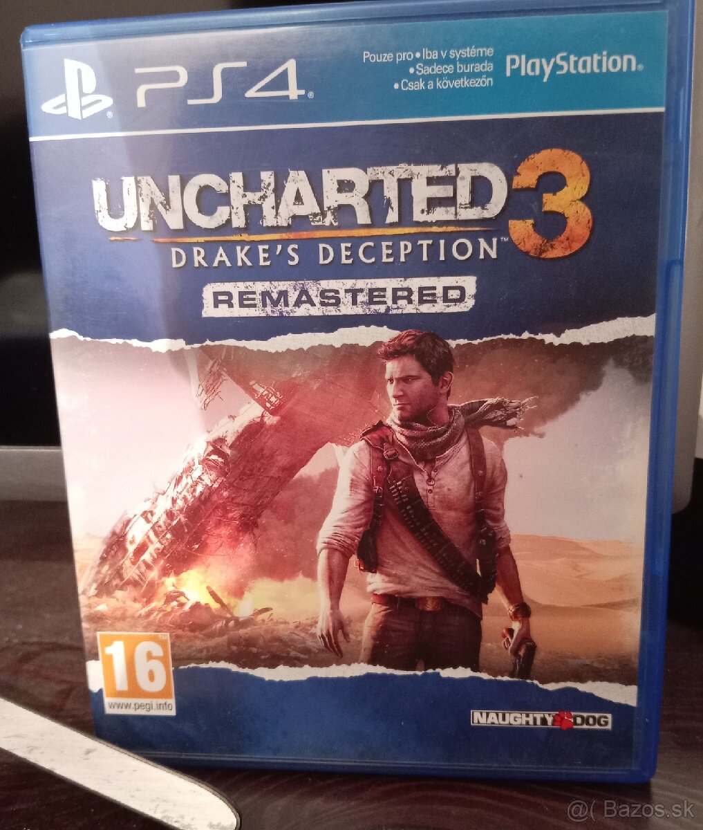 Dobri deň predám hru predám hru.Uncharted 3