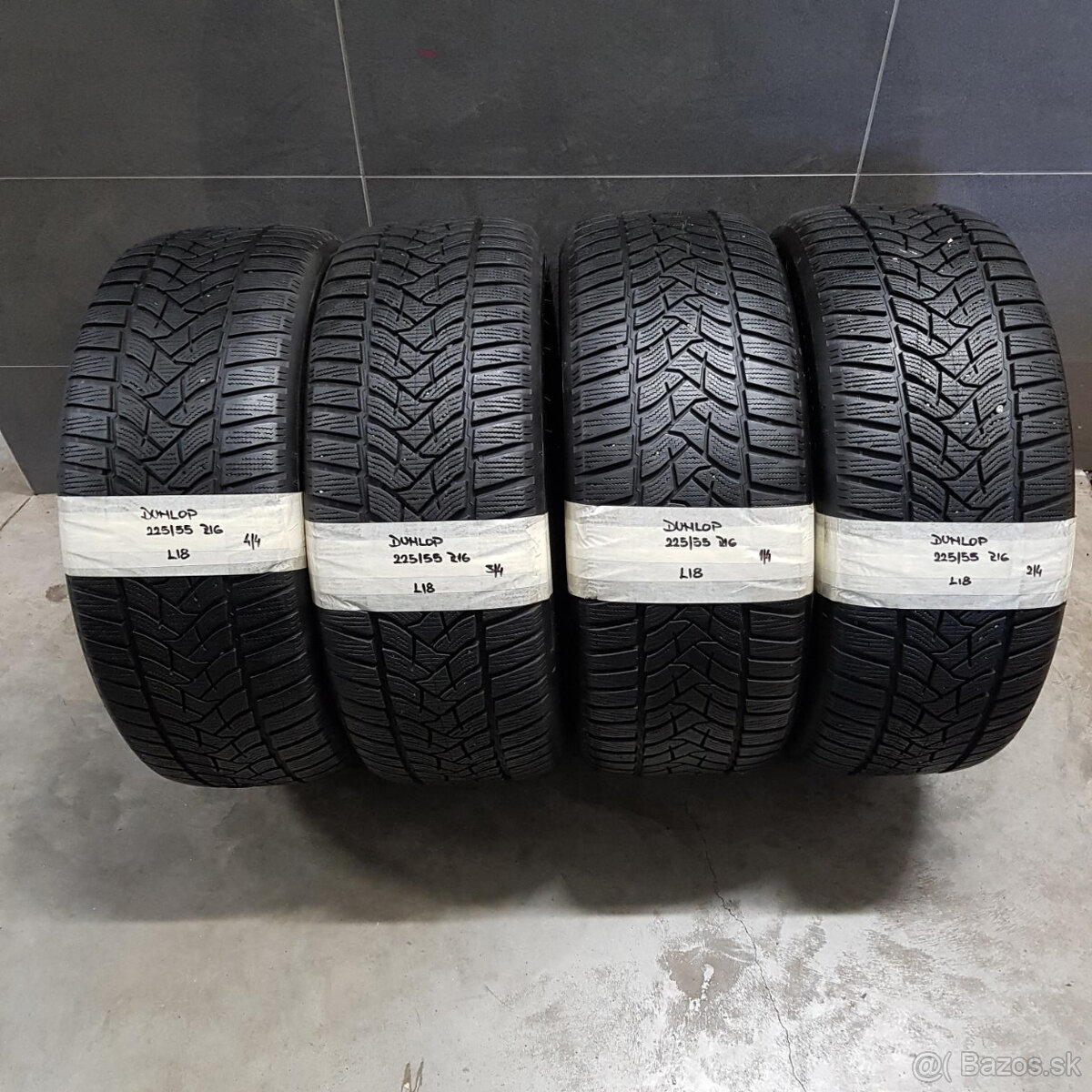 Zimné pneumatiky 225/55 R16 DUNLOP